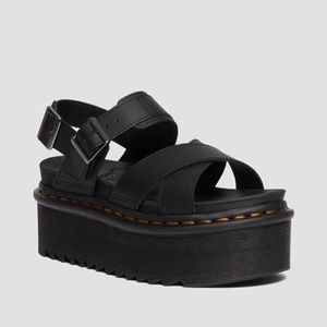 Dr. Martens Black Platform Sandals